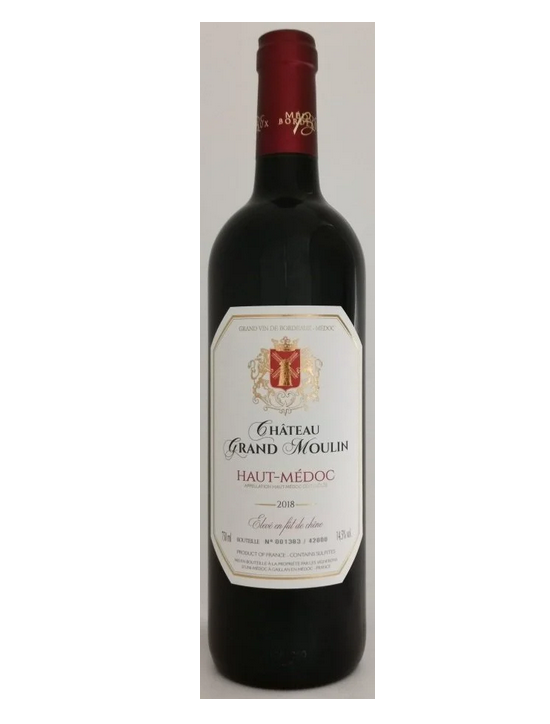 Chateau Grand Moulin Haut Medoc 2019 12/750