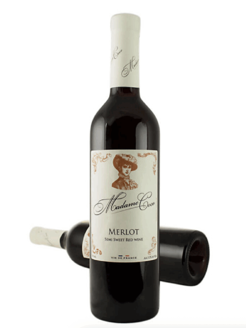 Sweet Grapes Semi Sweet Merlot 2020 12/750
